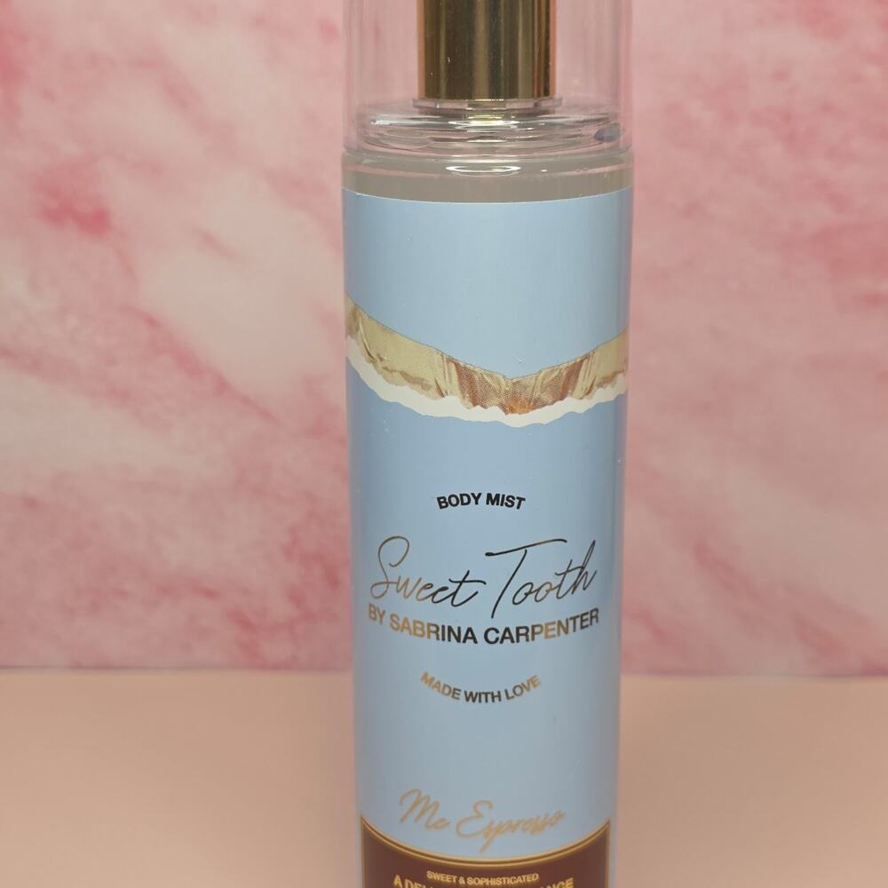 Sabrina Carpenter Sweet Tooth Me Espresso Body Mist 8ox New